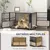 Cage pour chien intérieur, table d'appoint Cage pour chien intérieur, table d'appoint