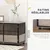 Cage pour chien intérieur, table d'appoint Cage pour chien intérieur, table d'appoint