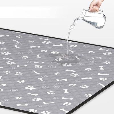 Tapis d'entraînement lavables pour chien