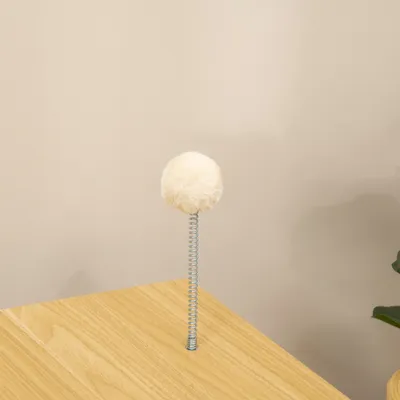 Maison niche pour chat forme de tv avec coussin douillet