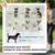 Poussette pliable animaux chien chat nacelle amovible bandoulières