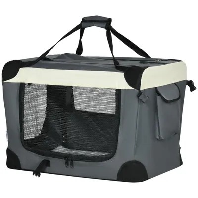 Sac de transport pliable - poignée, 3 entrées zippées, poche