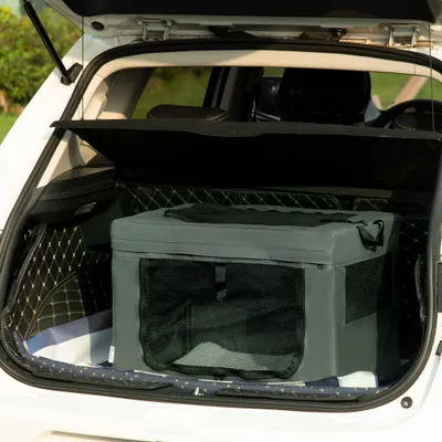 Sac de transport pliable pour animaux de compagnie avec poignée