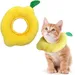 Collier pour chat à motif citron