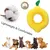 Collier pour chat à motif citron