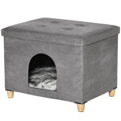 Niche chat maison de chat avec coussin