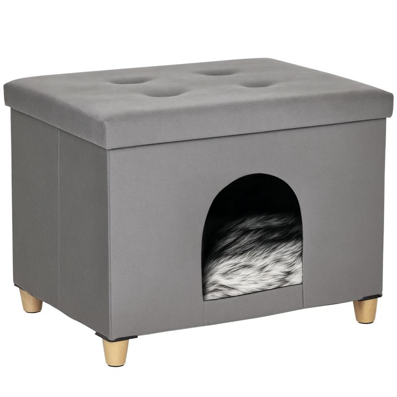 Niche chat maison de chat avec coussin