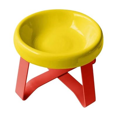 Gamelle pour chat à cou haut