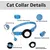 Collier pour chat avec clochette pour AirTag