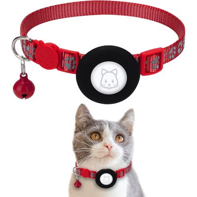 Collier pour chat avec clochette pour AirTag