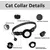 Collier pour chat avec clochette pour AirTag