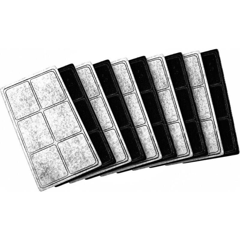 ZooVenture Lot de 10 filtres pour fontaine à eau pour chien et chat
