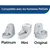 ZooVenture Lot de 10 filtres pour fontaine à eau pour chien et chat
