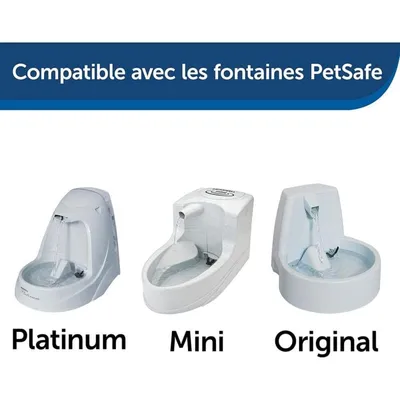 ZooVenture Lot de 10 filtres pour fontaine à eau pour chien et chat