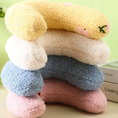 ZooVenture Lavable Coussin en Forme de U pour Chiens et Chats