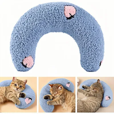 ZooVenture Lavable Coussin en Forme de U pour Chiens et Chats ZooVenture Lavable Coussin en Forme de U pour Chiens et Chats