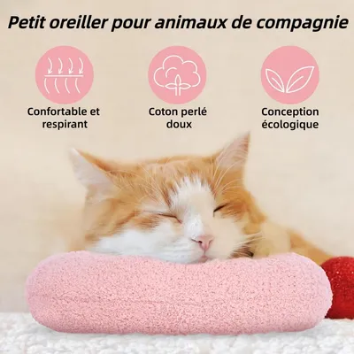 ZooVenture Lavable Coussin en Forme de U pour Chiens et Chats