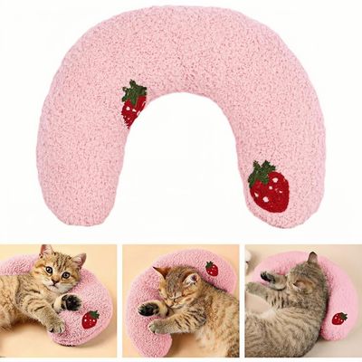 ZooVenture Lavable Coussin en Forme de U pour Chiens et Chats
