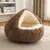 ZooVenture Panier pour Chat Brun 40*40cm ZooVenture Panier pour Chat Brun 40*40cm