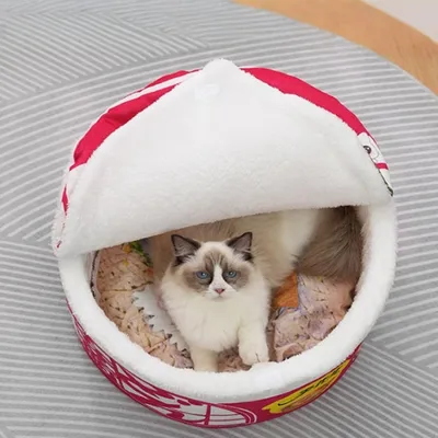 ZooVenture Panier pour Chat Chien 40*40*20cm