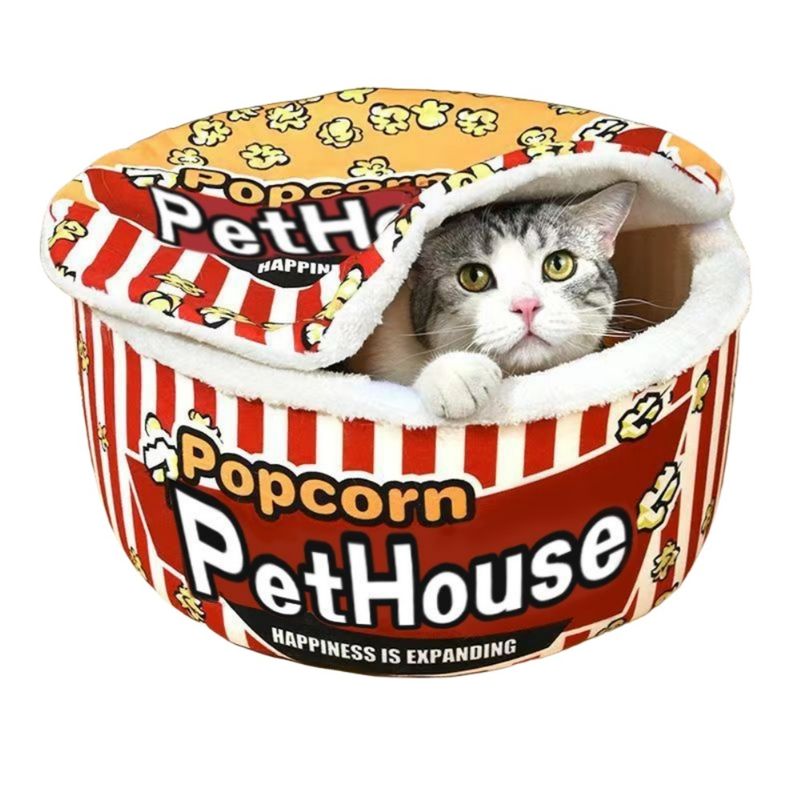 ZooVenture Panier pour Chat Chien 40*40*21cm