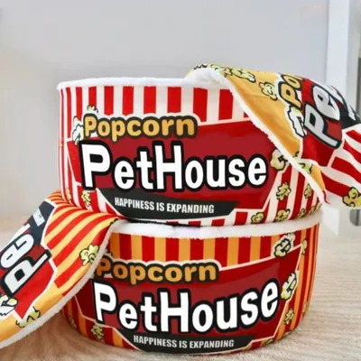 ZooVenture Panier pour Chat Chien 40*40*21cm