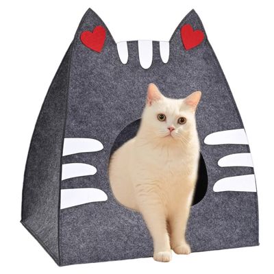 ZooVenture Niche pour Chat en Feutre 47*35*30cm