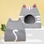 ZooVenture Niche pour Chat en Feutre 47*35*30cm ZooVenture Niche pour Chat en Feutre 47*35*30cm