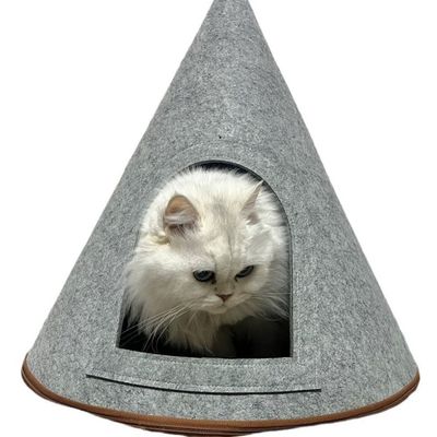 ZooVenture Niche pour Chat en Feutre 50*50*51cm