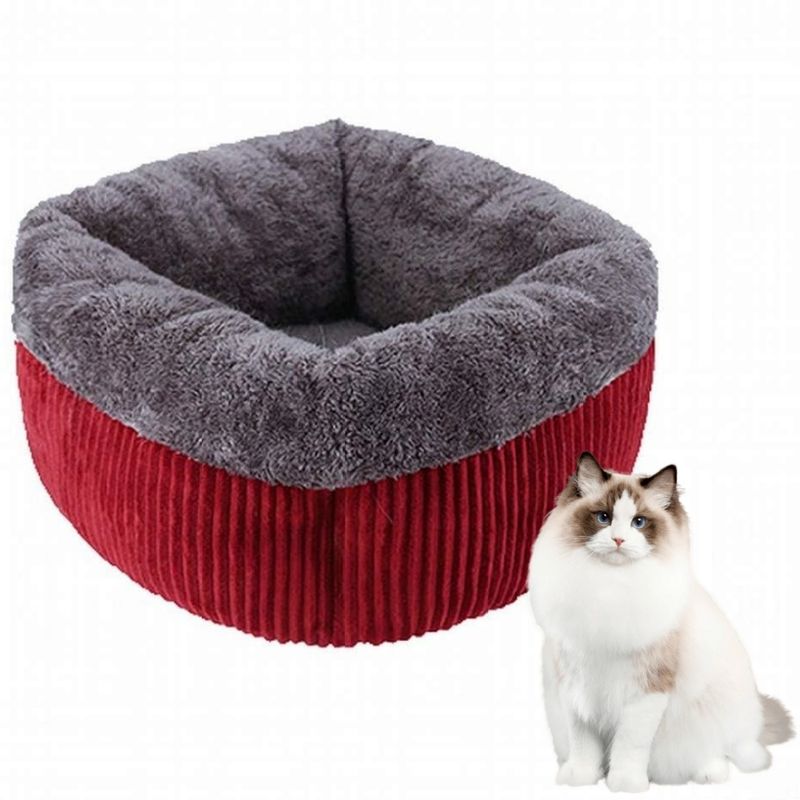 ZooVenture Panier pour Chat Chien Rouge M