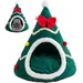 ZooVenture Panier pour Chat en Forme d'Arbre de Noël