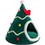 ZooVenture Panier pour Chat en Forme d'Arbre de Noël ZooVenture Panier pour Chat en Forme d'Arbre de Noël