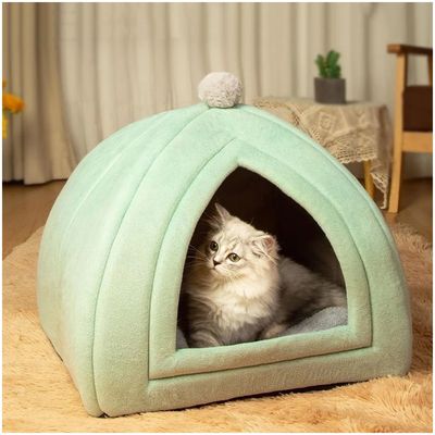 ZooVenture Pet Tent pour Chats et Petits Chiens Vert