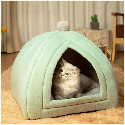 ZooVenture Pet Tent pour Chats et Petits Chiens Vert ZooVenture Pet Tent pour Chats et Petits Chiens Vert