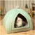 ZooVenture Pet Tent pour Chats et Petits Chiens Vert ZooVenture Pet Tent pour Chats et Petits Chiens Vert