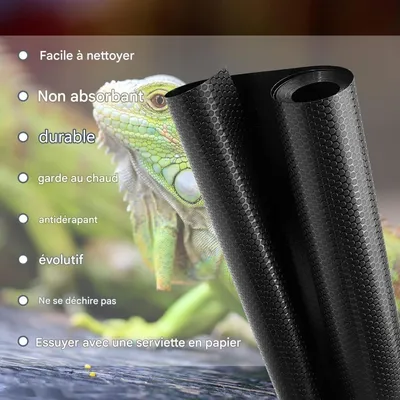 ZooVenture Tapis de terrarium pour reptiles