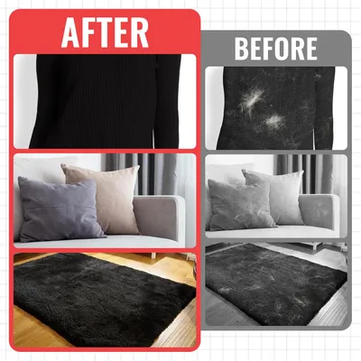 ZooVenture Gants magnétiques pour éliminer les poils d'animaux de compagnie