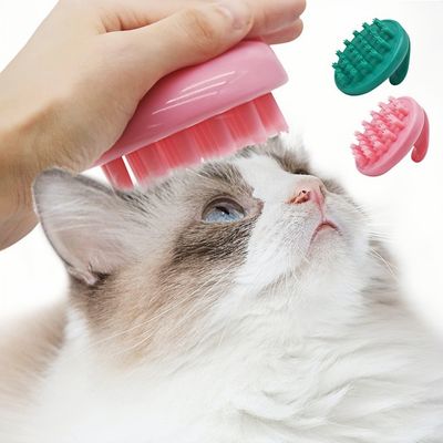 ZooVenture Souple Brosse de Massage Pour Animaux de Compagnie