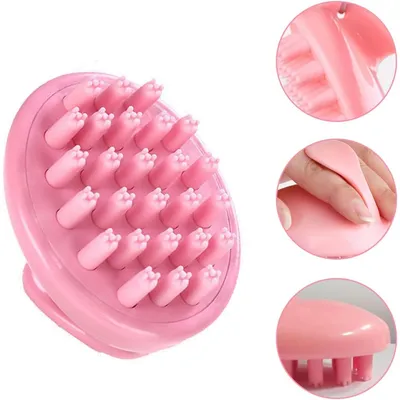 ZooVenture Souple Brosse de Massage Pour Animaux de Compagnie