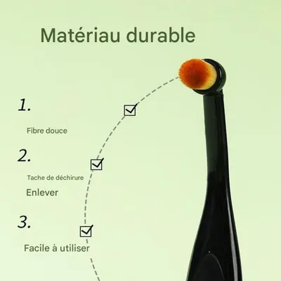 ZooVenture Élimination Taches De Larmes Lot De 4 Brosse Pour chat