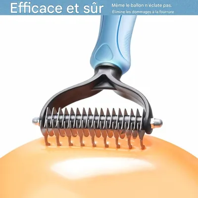 Zooventure Brosse sous - poil pour chiens et chats