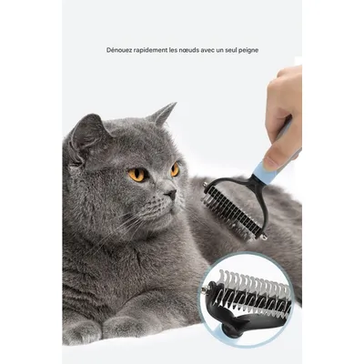 Zooventure Brosse sous - poil pour chiens et chats