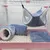 Lot de 3 hamacs pour rat, cochon d'Inde, tunnel suspendu et lit chaud