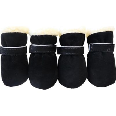 ZooVenture Zapatos antideslizantes para perros para el invierno