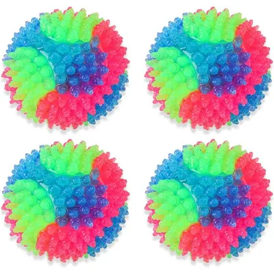 Balle de Chien LED Lumineuse Rebondissante Interactive avec Clignotant Balle de Chien LED Lumineuse Rebondissante Interactive avec Clignotant