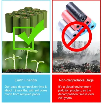 ZooVenture 240 sacs biodégradables pour déjections canines