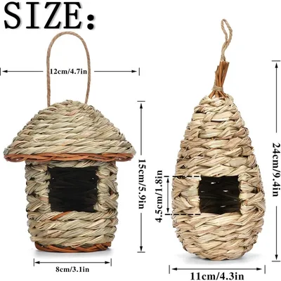 ZooVenture MainFait Nid Oiseau Pour Colibris Perruche