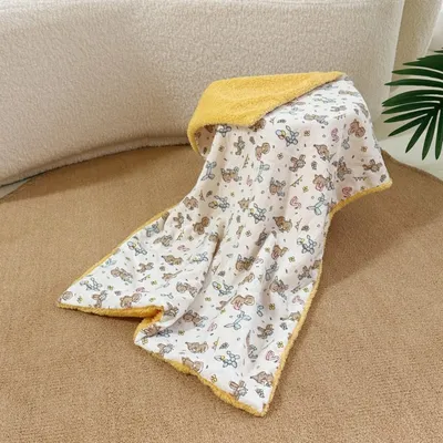 ZooVenture Couverture pour chats et chiens Marron rayé 50*70CM