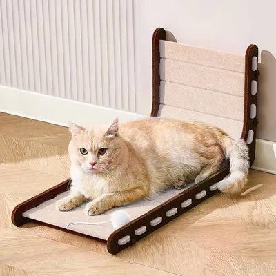 ZooVenture Griffoir en feutre pour chats d'intérieur