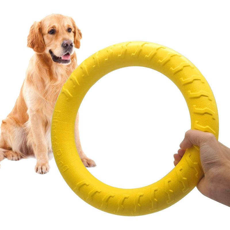 ZooVenturJouets à mâcher pour chiens agressifs, disques volants pour chiens